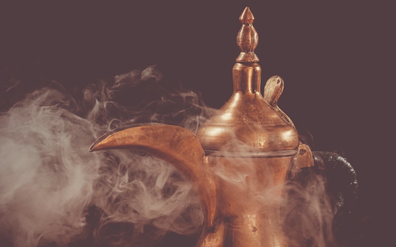 Arabic coffee at NARINJ