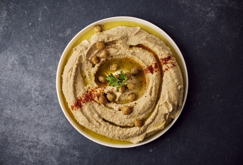 A mezze spread at NARINJ
